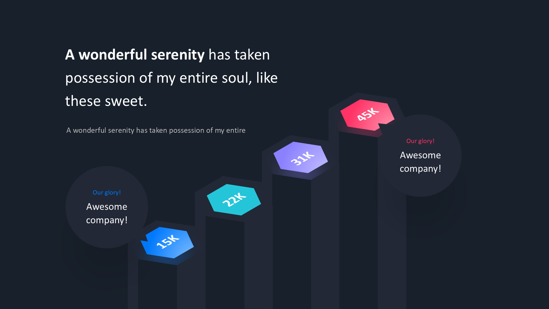 Market Growth - Dark slide 2